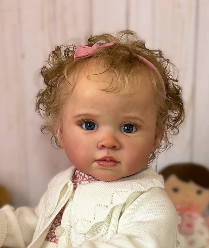 Muñeca Reborn Realista Laura Niña, 64cm / 4.400 kg