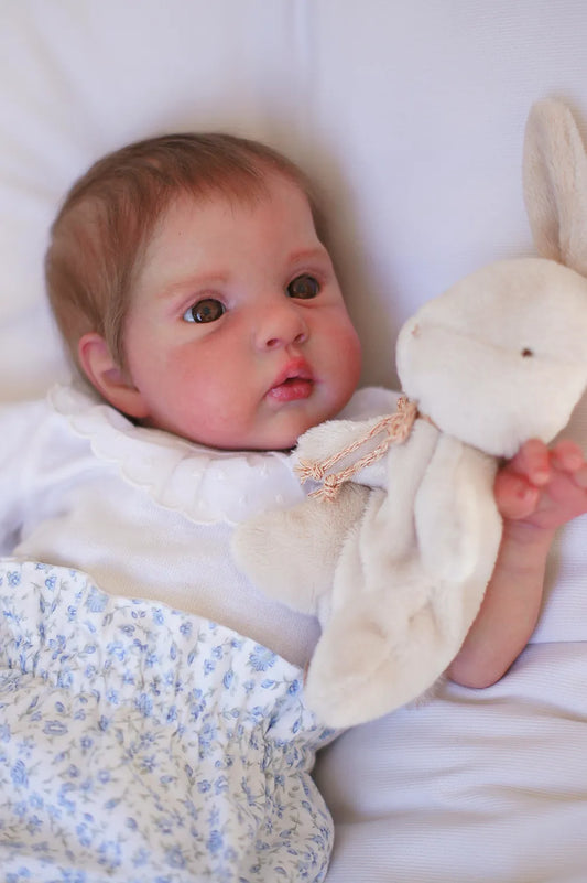 Muñeca Reborn Realista Sofia Niña, 58cm / 2.800 kg + Pack Premium