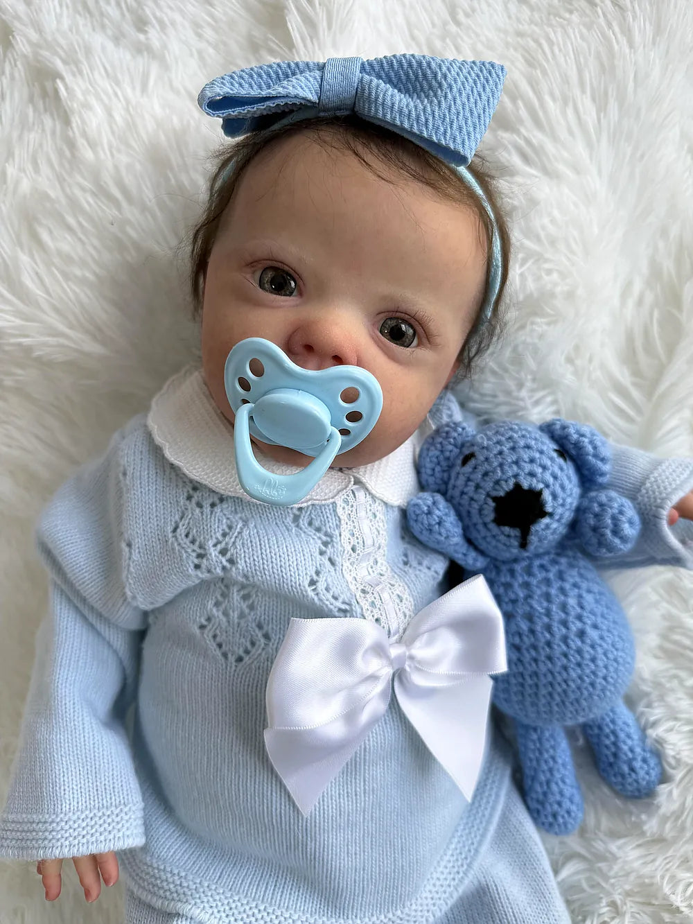 Reborn Muñecos Gemelos Pablo y Alice | Niño y Niña | 56cm | 3.400 Kg