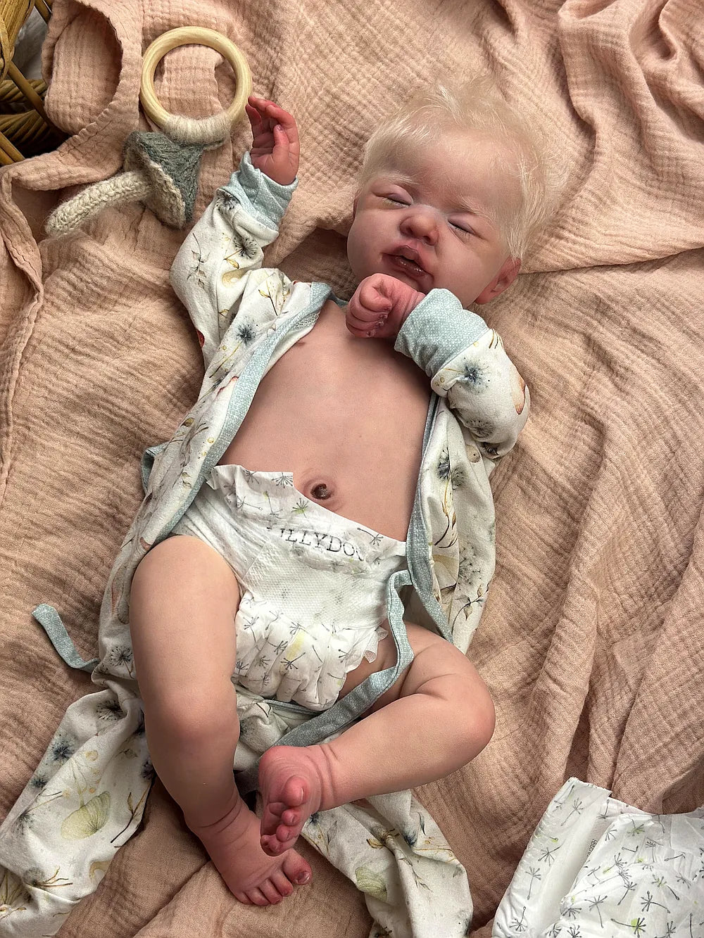 Muñeco Reborn Realista Lucas Niño 58cm | 3.200 kg