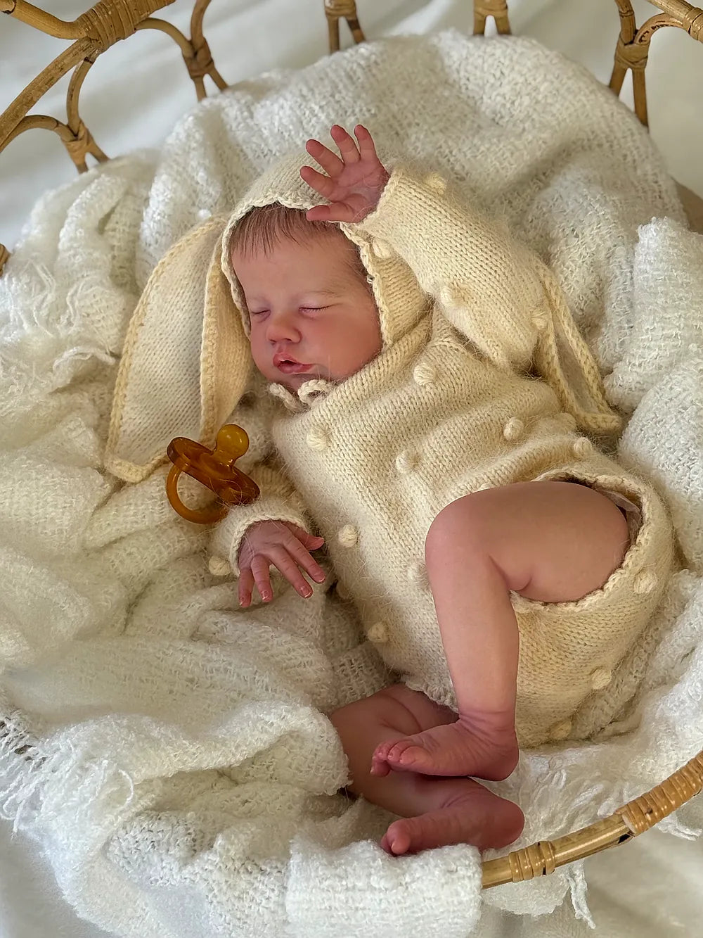 Muñeca Reborn Realista Thalia Niña 57cm / 2.600 kg
