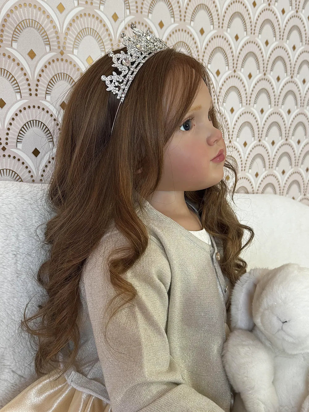 Muñeca Reborn Paula Realista Niña 75cm / 5.600 kg