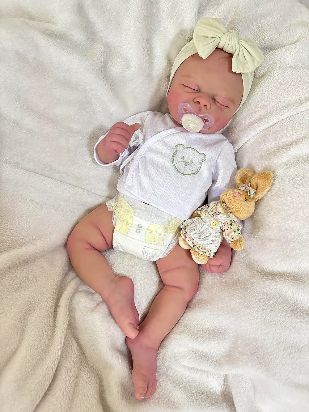 Muñeca Reborn Realista Lucia Niña, 58cm / 2.800 kg