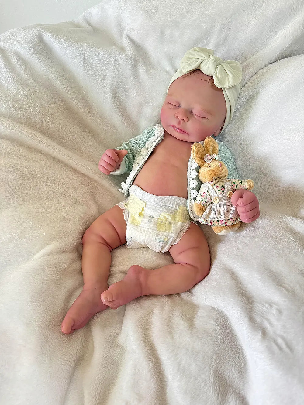 Muñeca Reborn Realista Lucia Niña, 58cm / 2.800 kg