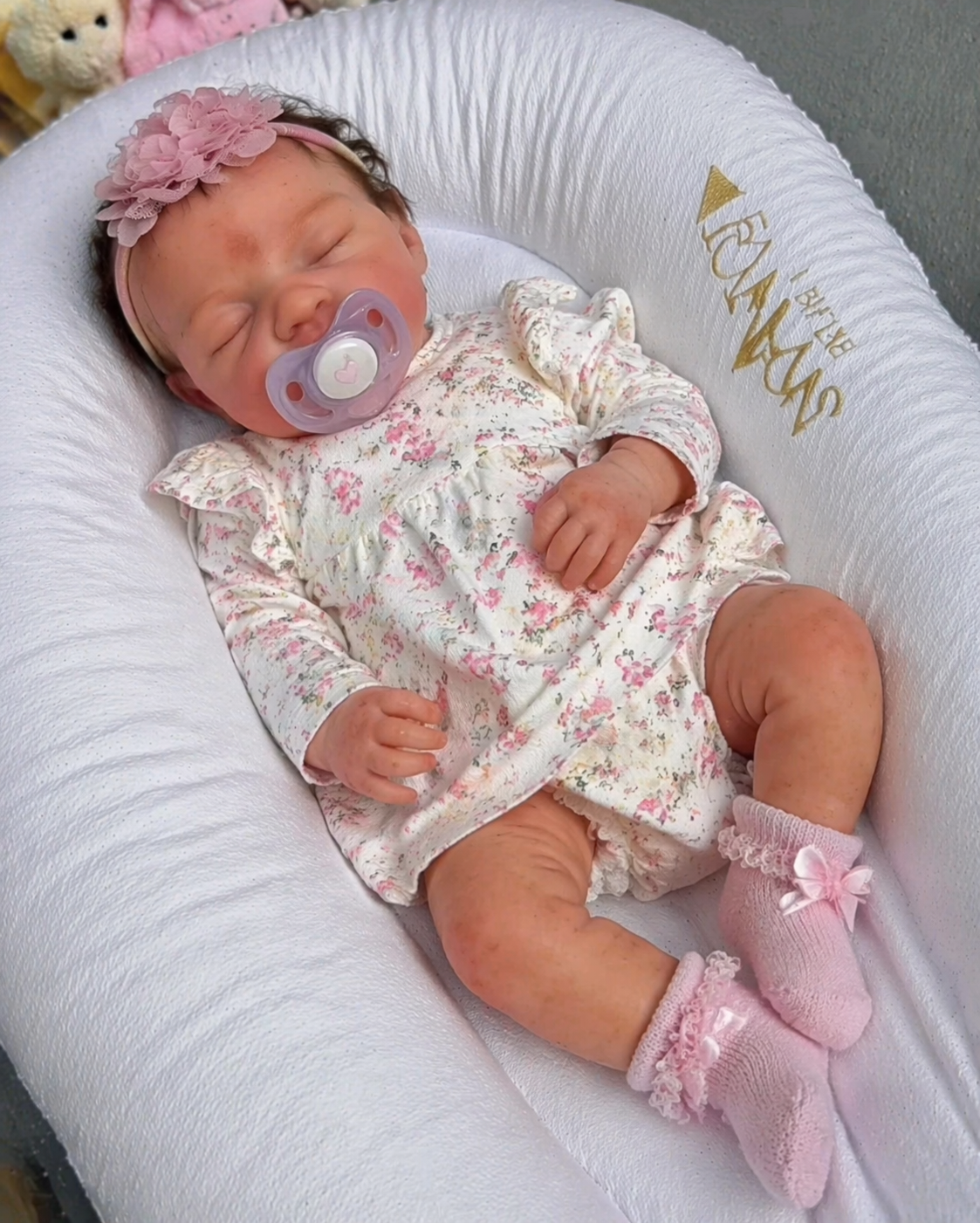 Muñeca Reborn Realista Emily Niña 54cm / 2.600 kg