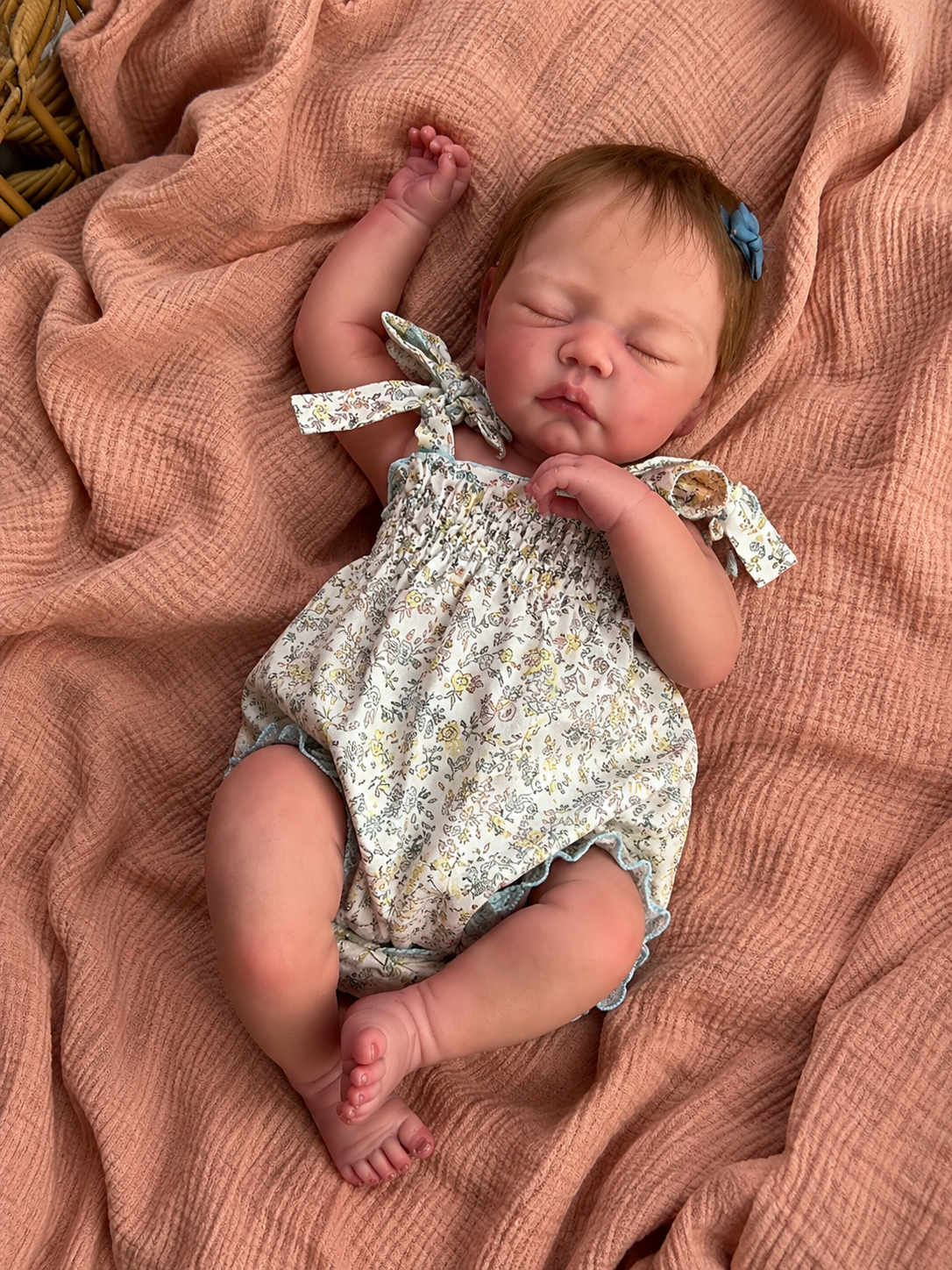 Muñeca Reborn Realista Eva Niña 52cm / 2.200 kg