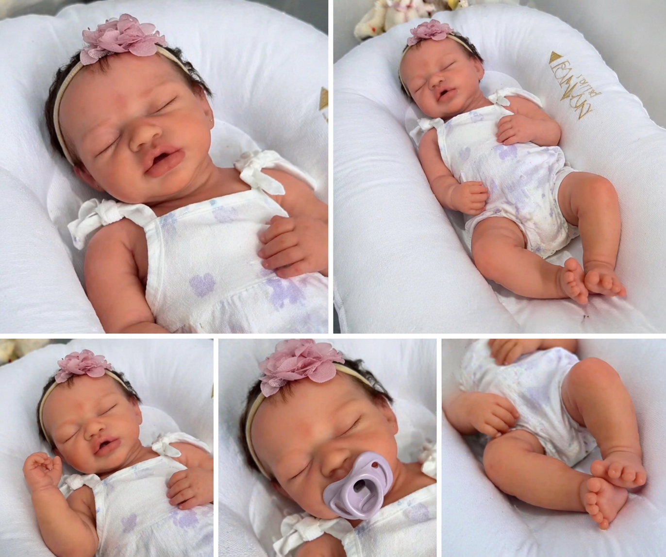 Muñeca Reborn Realista Emily Niña 54cm / 2.600 kg