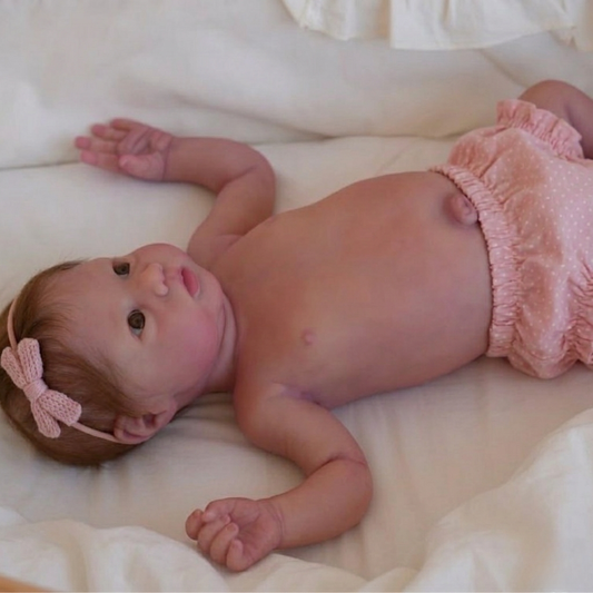 Muñeca Luana Niña Reborn 56cm / 2.300 kg + Pack Premium