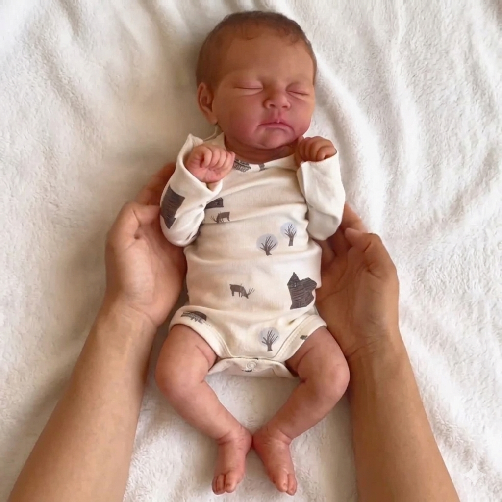 Muñeco Reborn Realista Miguel Niño 58cm / 2.400 kg