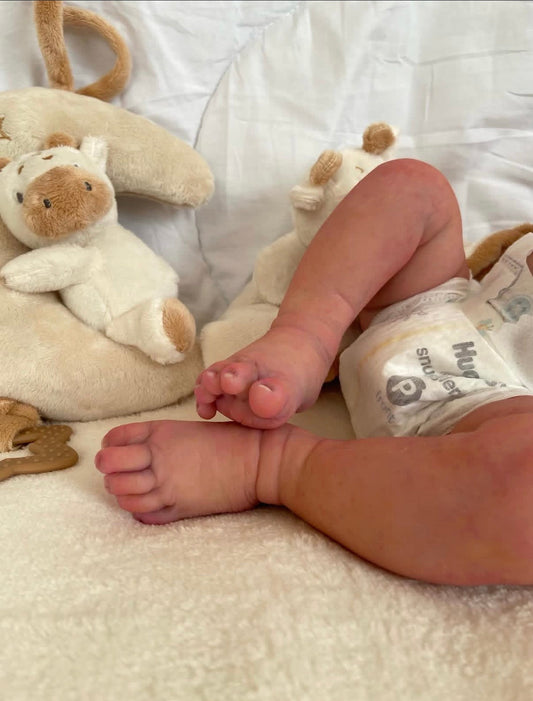 Muñeco Reborn Realista Bernardo Niño, 58cm / 2.600 kg + Pack Premium