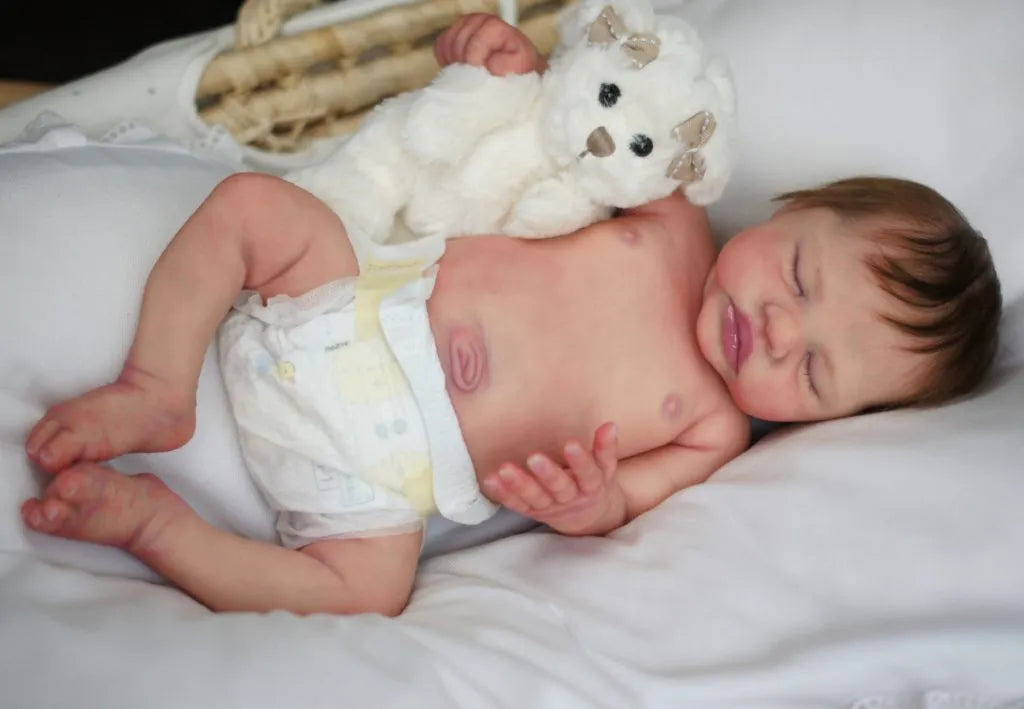 Muñeca Reborn Realista Anna Niña, 55cm / 2.800 kg