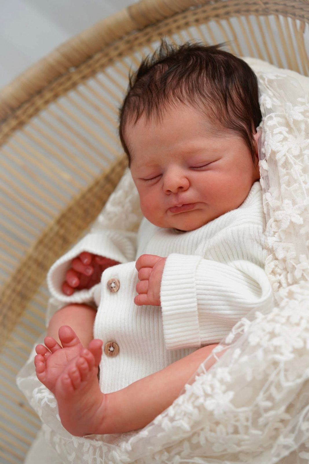 Muñeco Reborn Fabio Niño 57cm / 2.800 kg