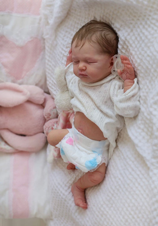 Muñeco Reborn Jonas - Hiperrealista de Silicona - Niño 53cm / 2.900 kg + Pack Premium