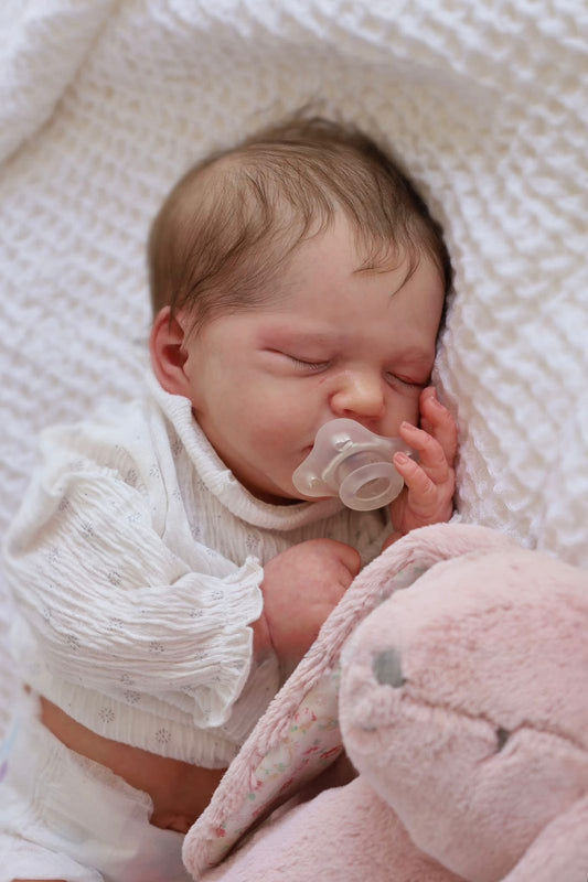 Muñeco Reborn Jonas - Hiperrealista de Silicona - Niño 53cm / 2.900 kg + Pack Premium