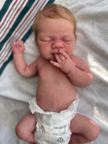 Muñeco Reborn Lucas Realista Niño  57cm / 2.600 kg + Pack Premium