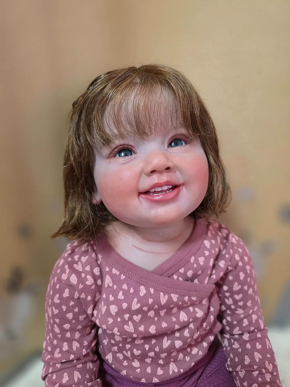Muñeca Reborn Vick Realista Niña 3 anõs  68cm / 4.900 kg