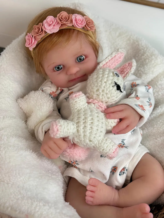 Muñeco Reborn Realista Luiza Niña, 54cm / 2.500 kg