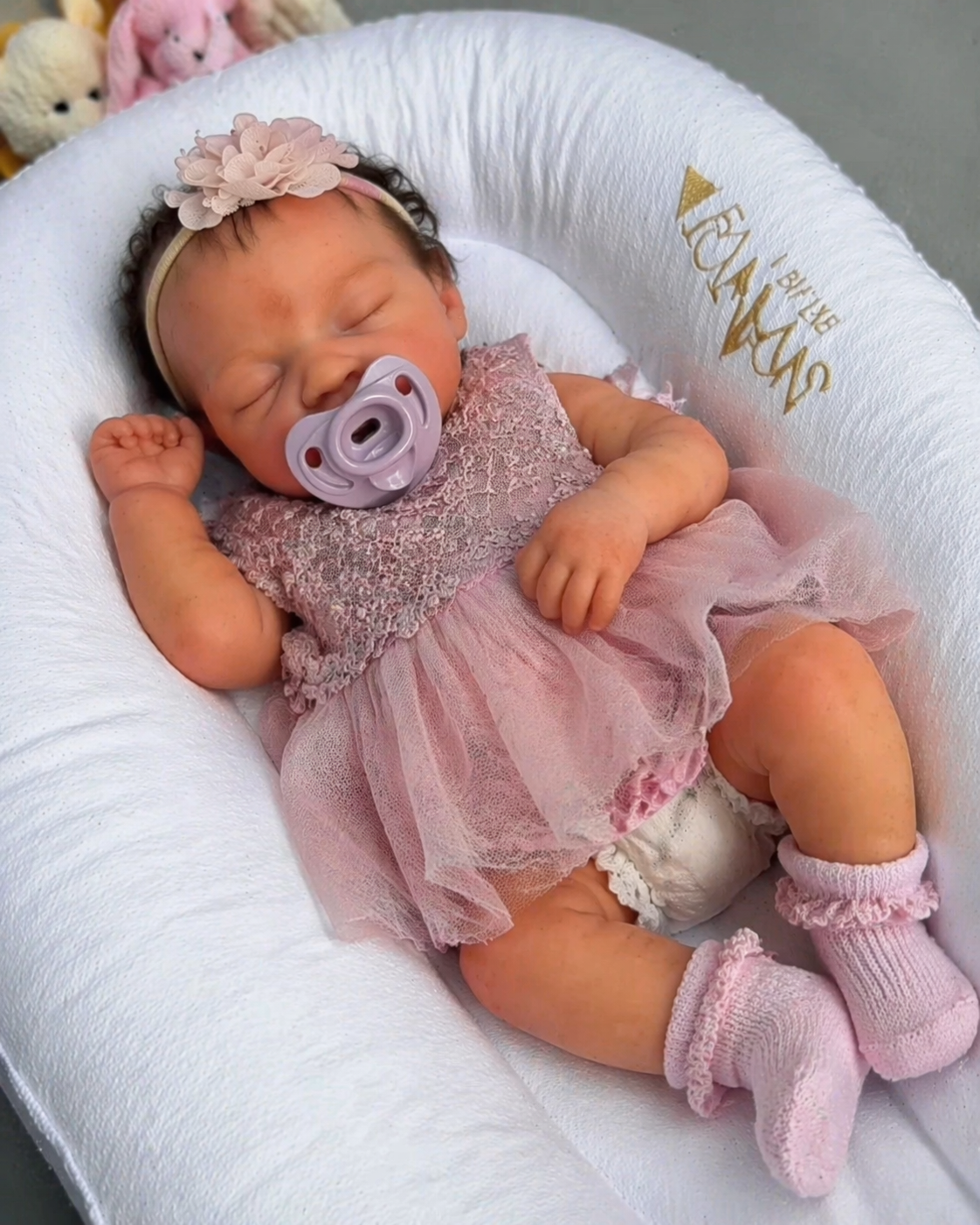 Muñeca Reborn Realista Emily Niña  54cm / 2.600 kg
