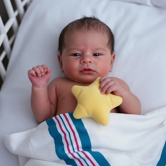 Muñeca Reborn Realista Diego Niño, 58cm / 2.900 kg + Pack Premium