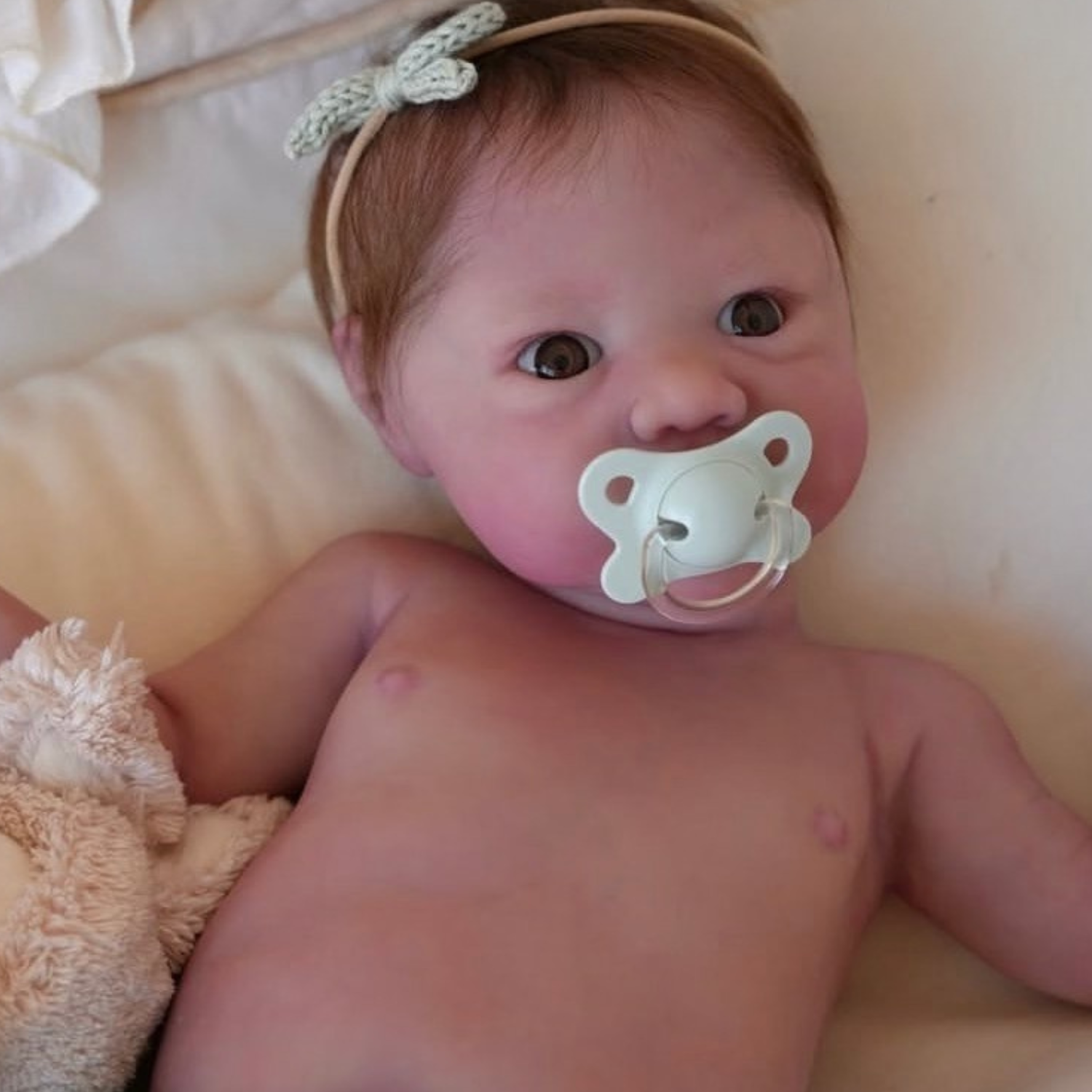 Muñeca Luana Niña Reborn 56cm / 2.300 kg + Pack Premium