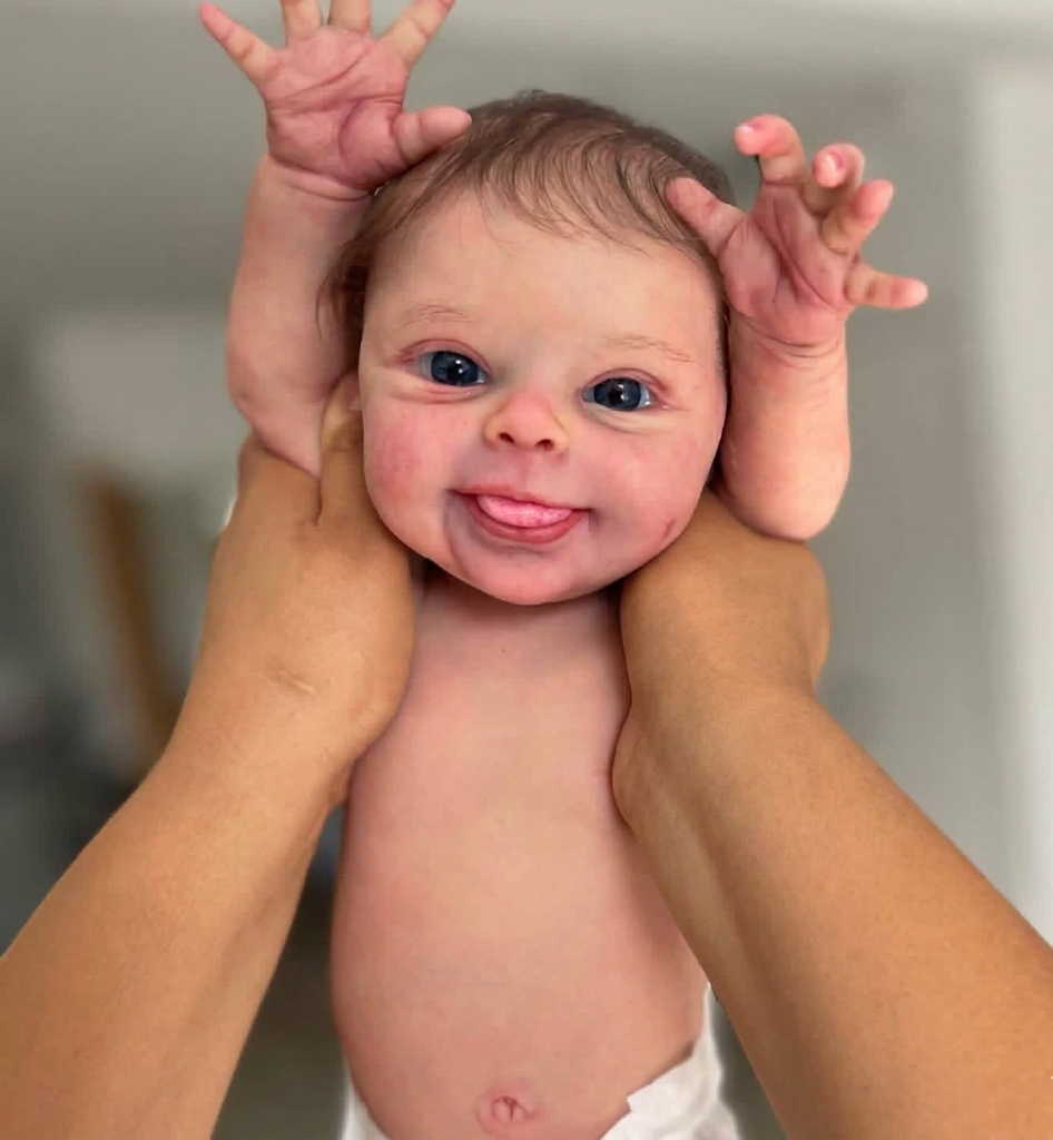 Muñeca Reborn  Emi Niña 52cm /2.400 kg